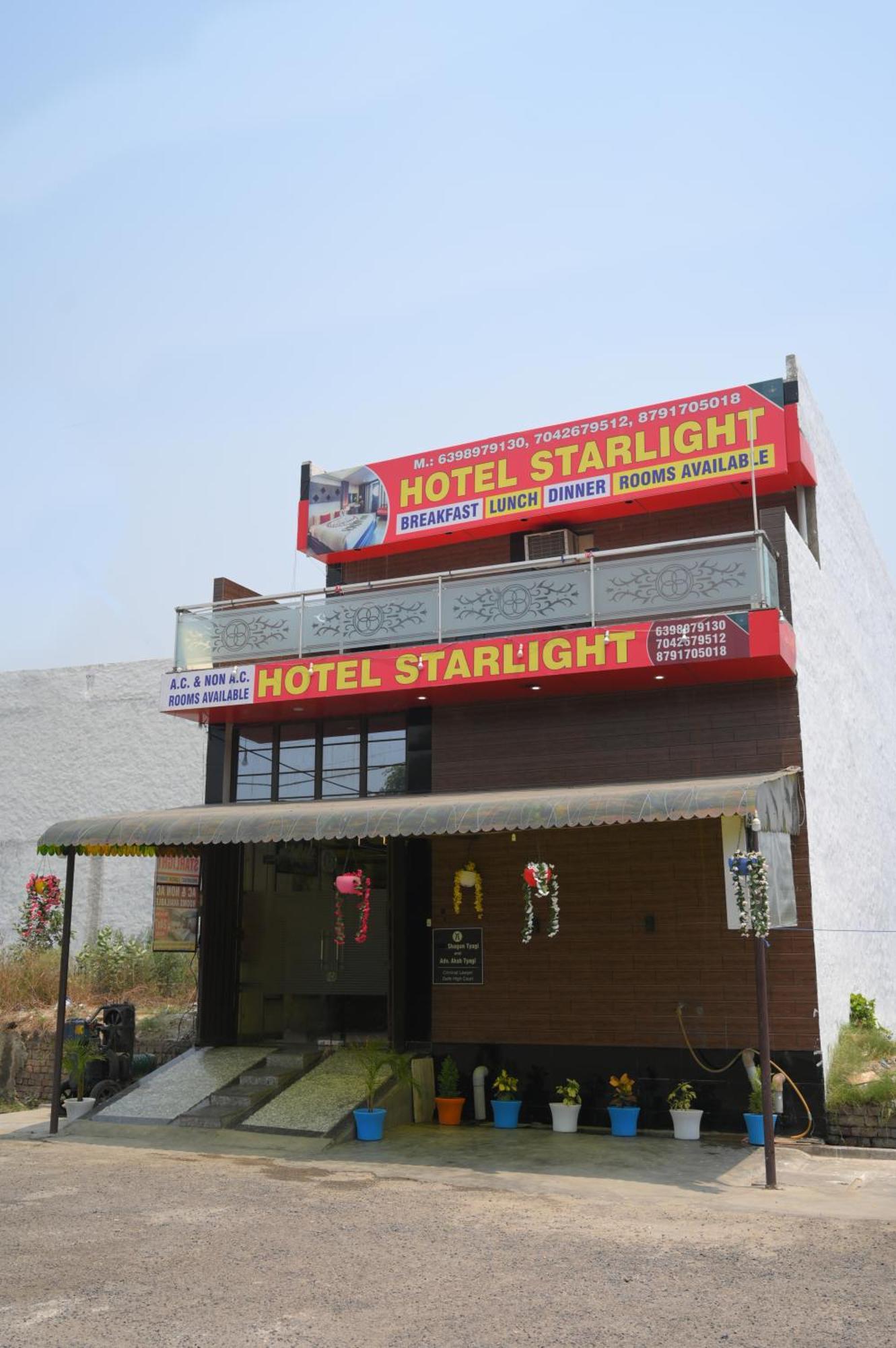 Hotel Starlight Meerut Eksteriør billede
